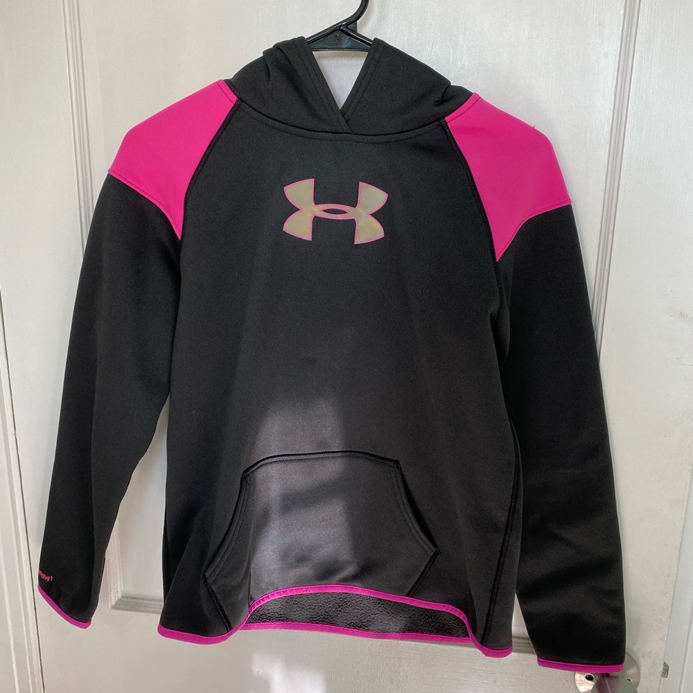 Girls large Under Armour sweater
